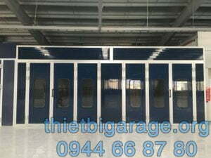 Phòng sơn nhanh ô tô lắp đặt ở Ford Đồng Nai