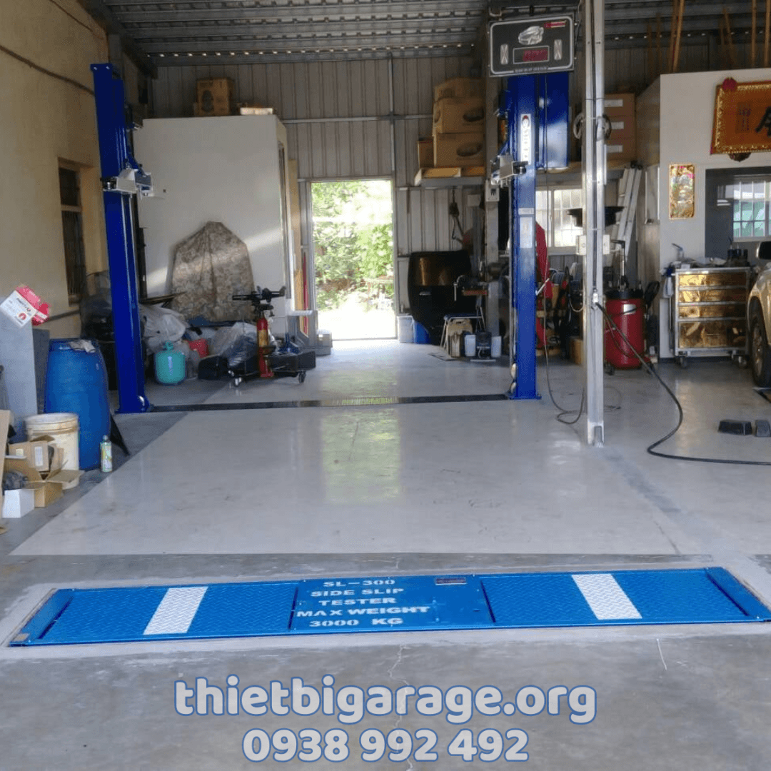 Bệ đo trượt ngang ô tô Carleo SL-300-2