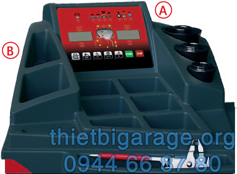 máy cân bằng động Corghi EM 9250