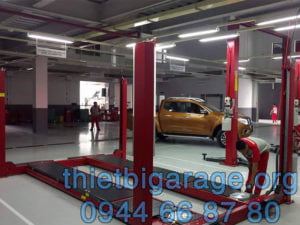 Cầu nâng 4 trụ kiểm tra góc lái có bàn nâng phụ Corghi ERCO 5004CTLT
